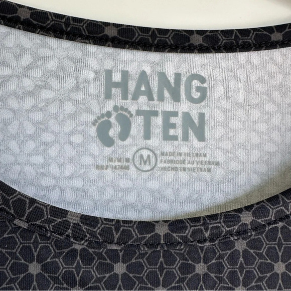 Hang Ten Women’s Long Sleeve Sun Tee UPF 50+ Black Size Medium - Picture 2 of 6